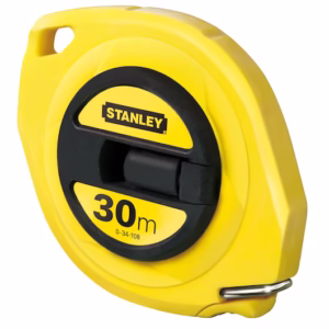 Stanley Landmeter Staal 30m - 9,5mm gesloten kast