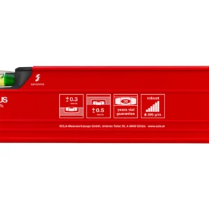 Sola Big Red 3 180 Aluminium waterpas met handgrepen