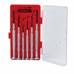 Stanley Horlogemakerschroevedraaierset 6Dlg.