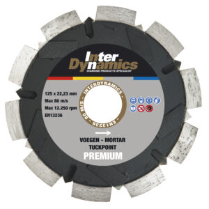 InterDynamics Premium voegenfrees 125x6,5x9,0x22,23 mm