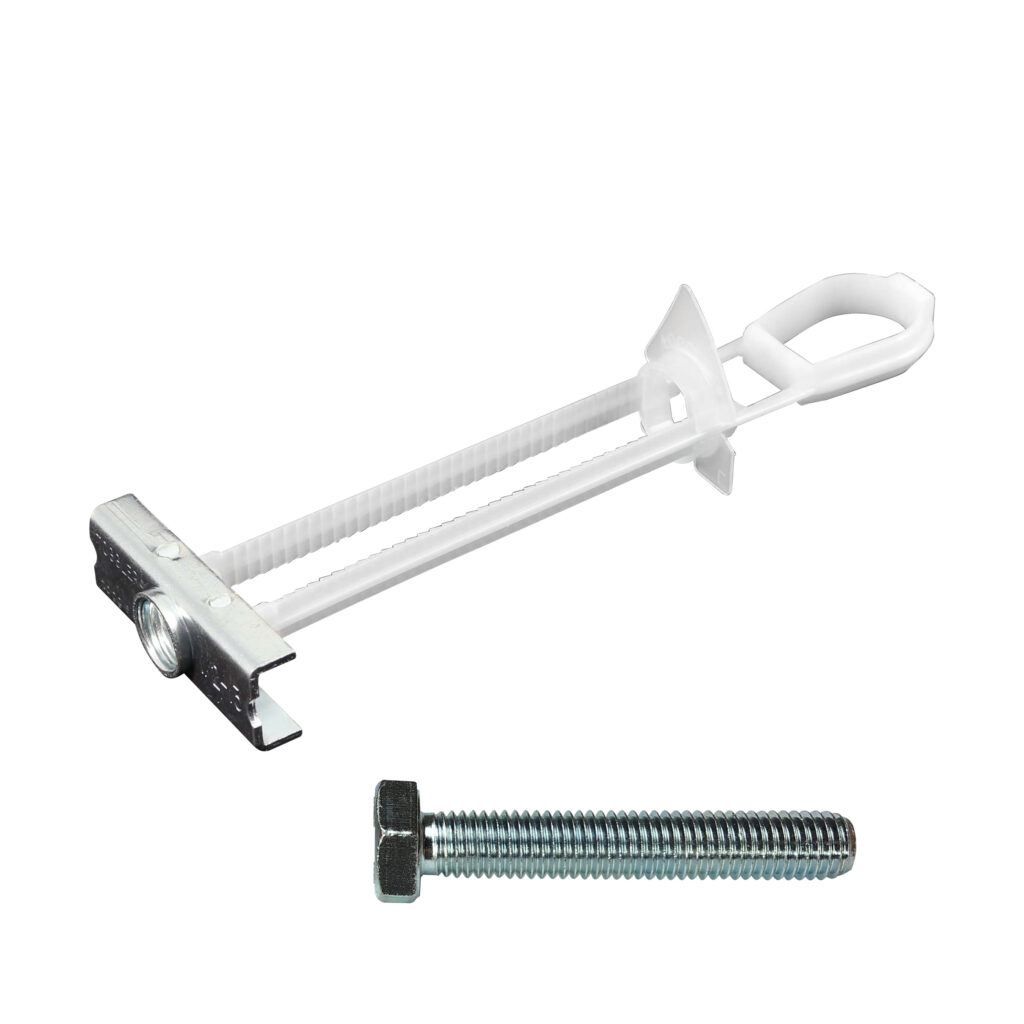 Toggler hollewandanker M10 met bout voor plaatdikte 10-64 mm; 4 stuks