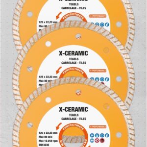 Perfectmate X-Ceramic 3-in-1 voordeelset 125mm, asgat 22.23mm