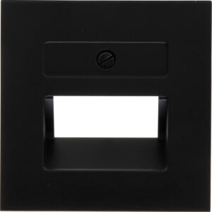 Afdekplaat UAE mat-zwart HK07