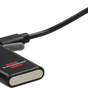 LED oplaadbare zaklamp PL 200 AC / werklamp met COB LED en USB C poort (flashlight met 200lm, tot 12 uur brandtijd, USB C oplaadkabel inbegrepen)