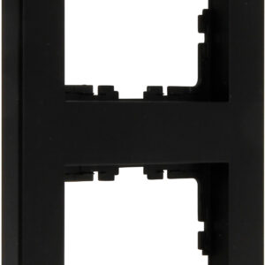 Afdekraam 2-voudig mat-zwart HK07 Pure