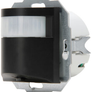 Bewegingsmelder 180°, 55mm, 3-draads, 1.000W, mat-zwart HK07