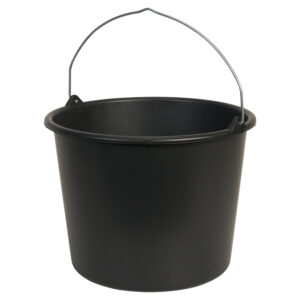 Gripline-D 12 Emmer zwart, knopbeugel, L-scala