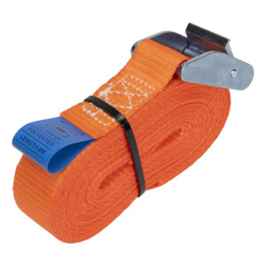 Konvox Spanband 25mm klemgesp HD 4m  350daN Oranje