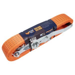 Konvox Spanband 50mm ratel/haak HD 5m  5000daN Oranje