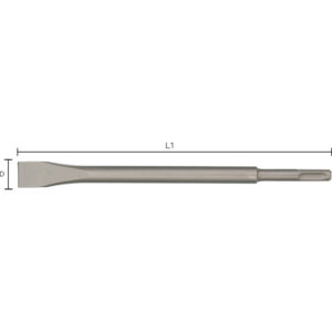 Labor Sds Plus Plat beitel 20-250mm