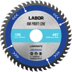 HM Circ. Saw Lam. 136mm 48T