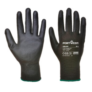 Grip 13 PU Palm Essential (12 Paar) Large Zwart