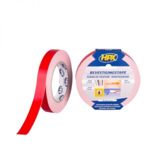 Spiegel bevestigingstape - wit 19mm x 5m