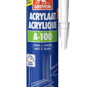 Griffon acrylaatkit A-100 wit 300 ml