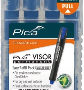 Pica 991/41 VISOR Permanent Navulling blauw