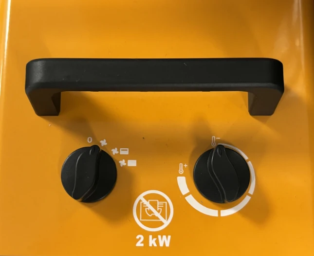 Reheat PTC Fan Heater 220- 240V/50Hz 2KW - Afbeelding 2