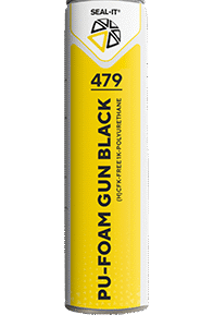 Seal-it 479 PU-FOAM Gun Black 690ml can
