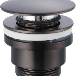 Zwart metalen PVD click-clack ventiel