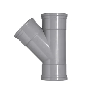 Martens T-stuk PVC grijs 3x schuifmof