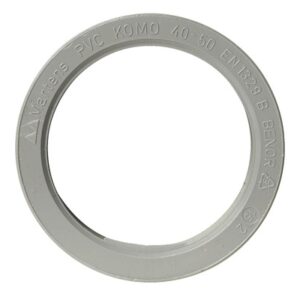 Martens verloopstuk PVC grijs 1x lijmverbinding