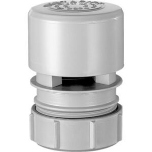 Martens Beluchter met klemaanslag PVC, Ø 40 mm