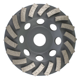 InterDynamics Standard slijpkop 125mm asgat 22.23mm