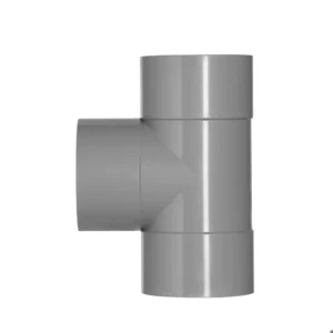 Martens T-stuk PVC grijs 3x lijmverbinding 50x50x50 mm