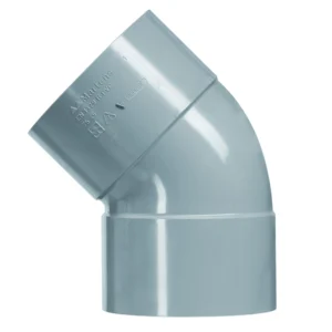 Martens bocht PVC grijs 2x lijmverbinding