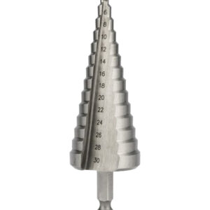REX HSS stappenboor 9 stappen van 4 mm tot en met 12 mm