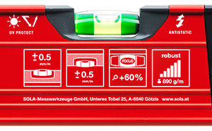 Sola RED 60 digital Elektr. hellingwaterpas
