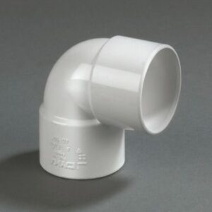 Dyka PVC Bocht 2LV 90gr Grijs