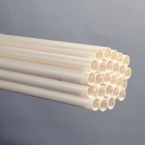 PVC Elektro BS 5/8" KEMA Crème L=4m