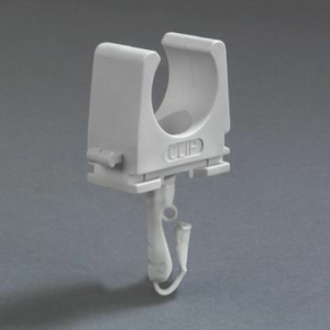 Nylon buisclip 5/8" grijs 50 stuks
