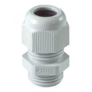 M20 PA6 V-2 wartel 7035 100 stuks M20 x 1,5 - 8 mm