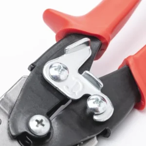 Wiss Metaalschaar, links knippend, rood, 248mm