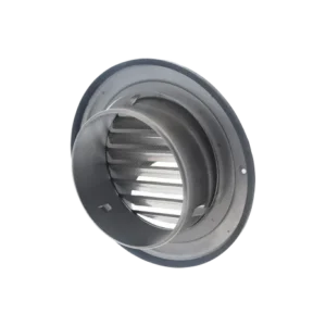 D579 bolrooster met insectengaas 125 mm diameter