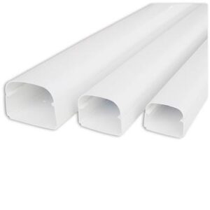 Tecnosystemi Optima goot Wit 75x56mm 2 mtr pr/st