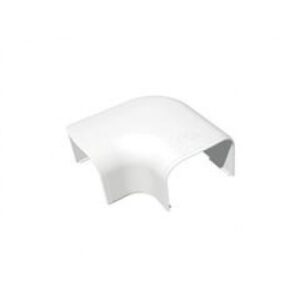 Tecnosystemi Optima Wit platte bocht 75 - pr/st