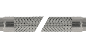 BONFIX RVS flex. aansluitleiding 35cm 15mm x 15mm knel