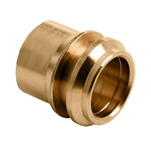 BONFIX Knel messing verloopset 22 x 15 mm