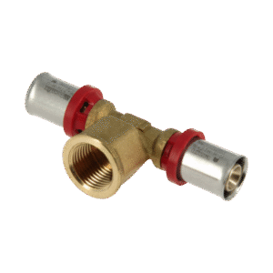 BONFIX Alu-pers T-stuk 16 x 1/2" bi.dr. x 16 mm