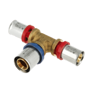 BONFIX Alu-pers verloop T-stuk 16 x 20 x 16 mm