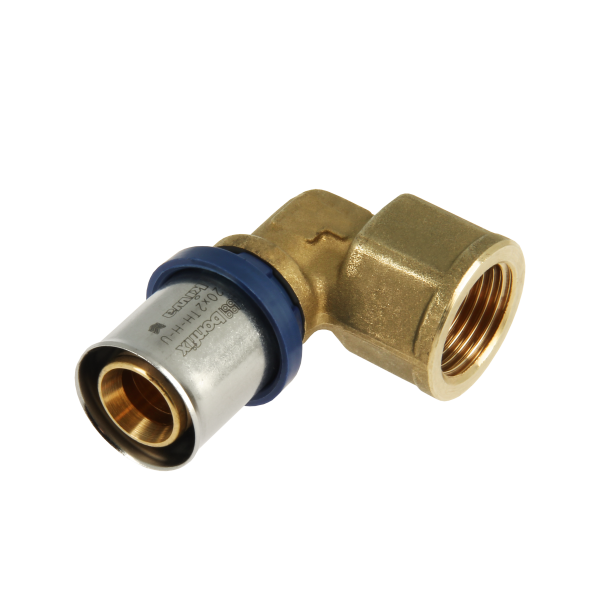 BONFIX Alu-pers kniekoppeling 3/4" bi.dr. x 20 mm