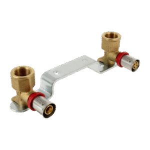 BONFIX Alu-pers muurplaatbeugel 1/2" bi.dr. x 16 mm