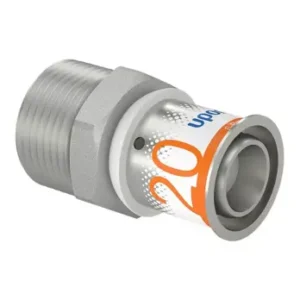 Uponor S-Press Plus perskoppeling recht pers x buitendraad
