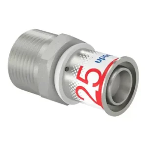 Uponor S-Press Plus perskoppeling recht pers x buitendraad