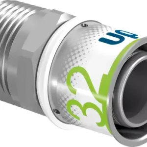 Uponor S-Press Plus perskoppeling recht pers x buitendraad