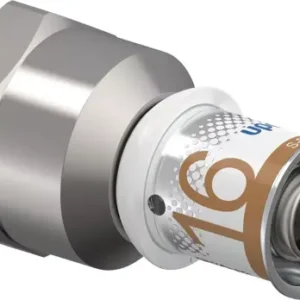 Uponor S-Press Plus perskoppeling recht pers x binnendraad