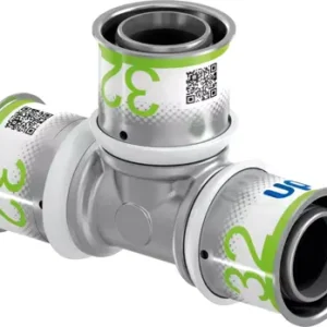 Uponor S-Press Plus perskoppeling T-stuk