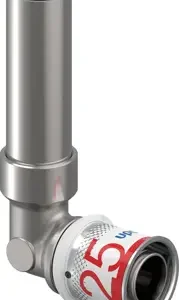 Uponor S-Press Plus perskoppeling aansluitknie voor radiator